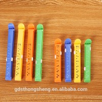 hot sealing Chinese Kitchen plastic food bag clip with fush date