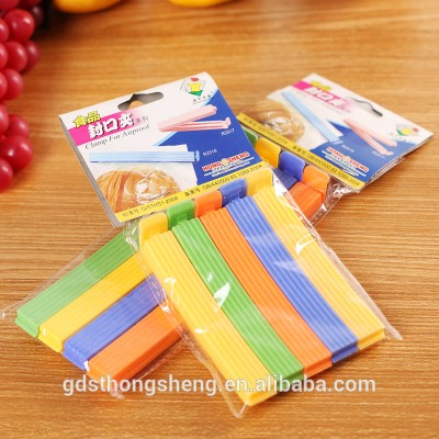 Factory Hot Sale Different Colors Snack Kitchen Bag Seal Clip