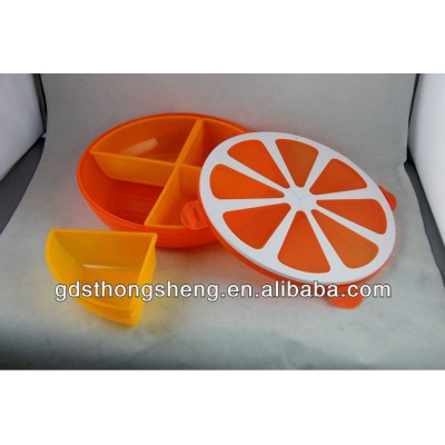 orange shape candy box