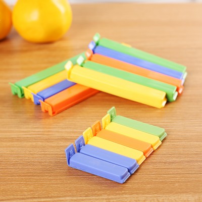 Mini good quality plastic pp bag clips 6pcs/bag